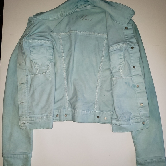 Mavi dip tie dyed jean jacket - Picture 3 of 5